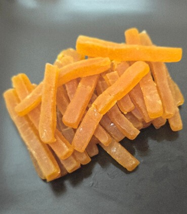 Maracuja confit en lamelle